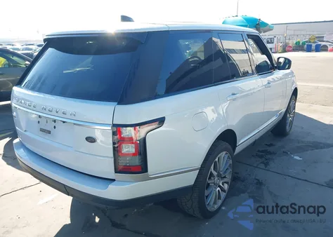 2017 Land Rover Range Rover 3.0L V6 Turbocharged Diesel Hse Td6 из США, поврежденный, VIN SALGS2FKXHA353034